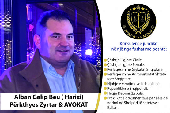Studio Ligjore Kavaje, Çeshtje Ligjore Civile Kavaje, Çeshtje Ligjore Penale Kavaje, Perfaqesim Ne Gjykate Kavaje, Njohje E Vendimeve Te Huaja, Perfaqesim Ne Administratat Shteterore nga avokat Alban Galip Beu